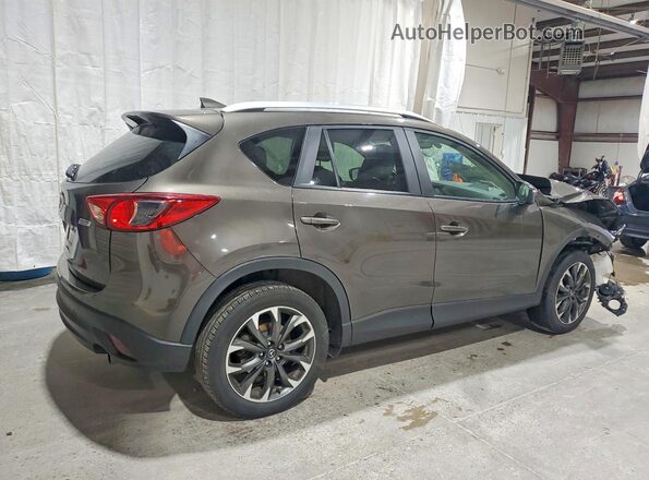 JM3KE4DY1G0849654 2016 MAZDA CX-5 Brown Tył prawy