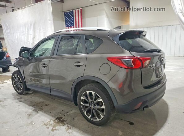JM3KE4DY1G0849654 2016 MAZDA CX-5 Brown Tył lewy