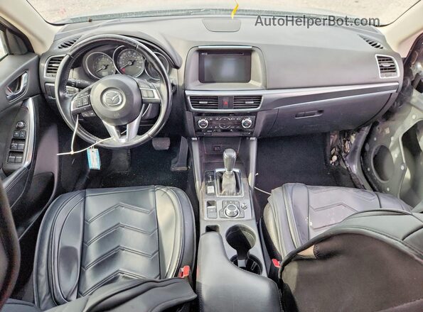 JM3KE4DY1G0870889 2016 MAZDA CX-5 Угольный Вид панели приборов