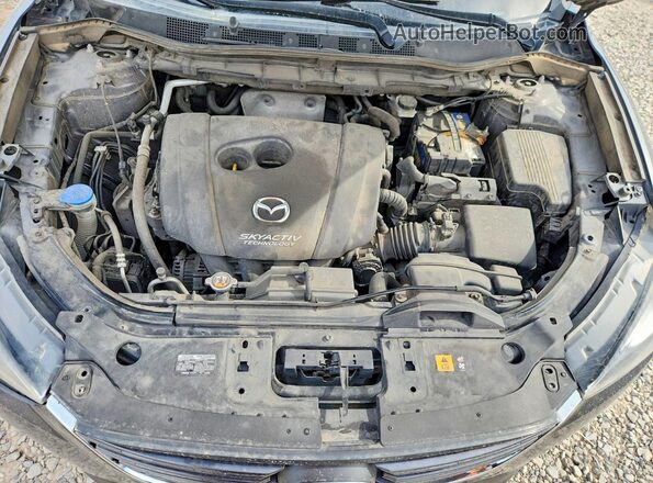 JM3KE4DY1G0870889 2016 MAZDA CX-5 Угольный Вид задней части салона