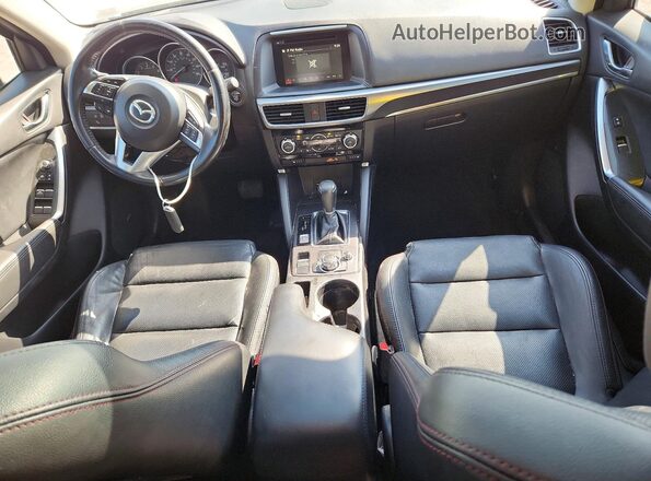 JM3KE4DY2G0682267 2016 MAZDA CX-5 Gray Dashboard view