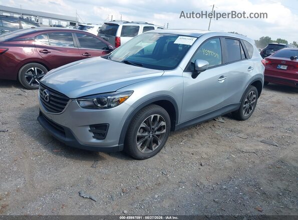 JM3KE4DY3G0710786 2016 MAZDA CX-5 Silver წინა მარცხენა ხედი სამი მეოთხედიდან