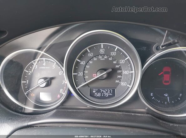 JM3KE4DY3G0710786 2016 MAZDA CX-5 Silver უკანა სავარძლების ხედი