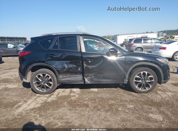 JM3KE4DY3G0742122 2016 MAZDA CX-5 Black უკანა სალონის ხედი