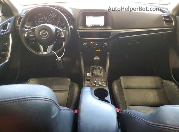 JM3KE4DY3G0791756 2016 MAZDA CX-5 Charcoal Vista del cuadro de instrumentos