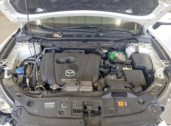 JM3KE4DY4G0748754 2016 MAZDA CX-5 White Вид підкапотного простору