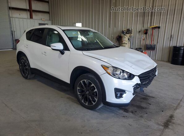 JM3KE4DY4G0748754 2016 MAZDA CX-5 White Передня права чверть