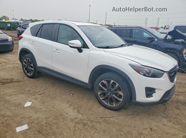 JM3KE4DY4G0839619 2016 MAZDA CX-5 Белый Передняя правая четверть
