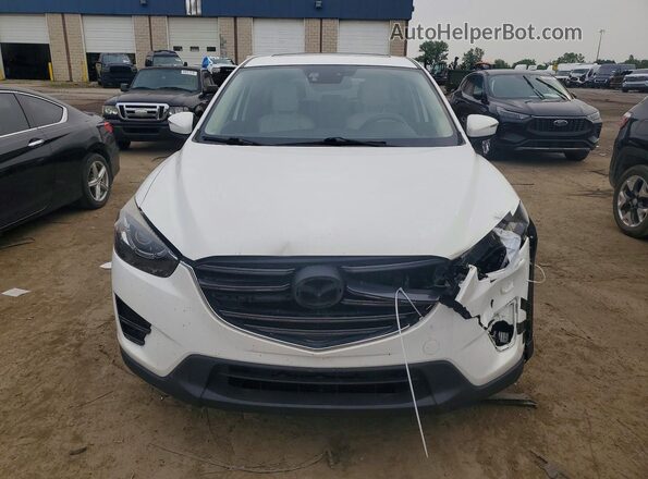 JM3KE4DY4G0839619 2016 MAZDA CX-5 Белый Вид спереди