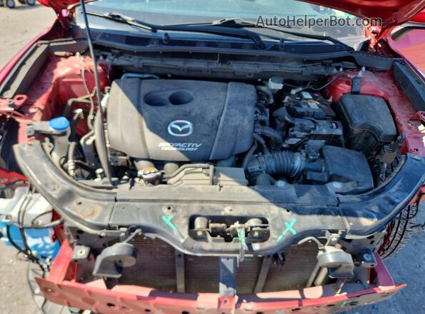JM3KE4DY4G0862527 2016 MAZDA CX-5 Red Սալոնի հետևի տեսք