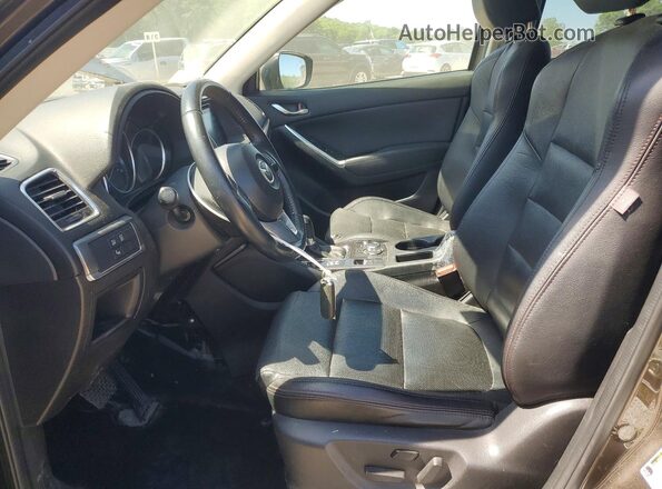 JM3KE4DY5G0616649 2016 MAZDA CX-5 Gray წინა სალონის ხედი