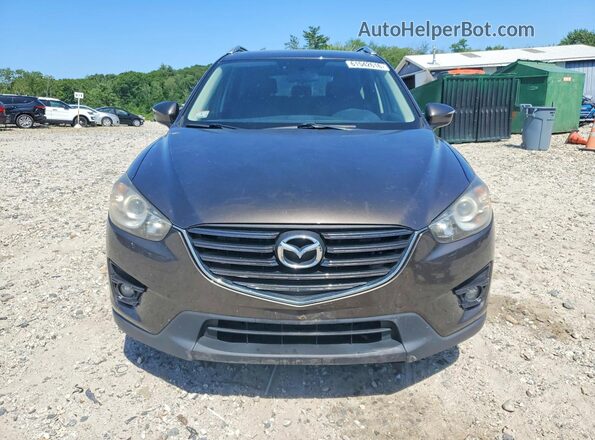 JM3KE4DY5G0616649 2016 MAZDA CX-5 Gray წინა ხედი