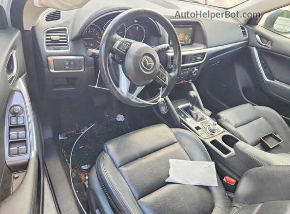 JM3KE4DY5G0669223 2016 MAZDA CX-5 White Dashboard view