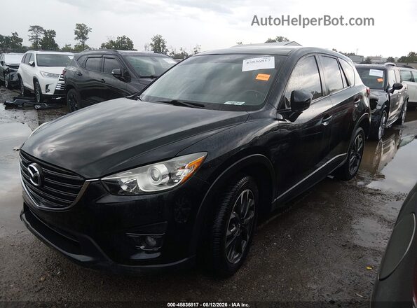 JM3KE4DY5G0705279 2016 MAZDA CX-5 Черный Передняя левая четверть