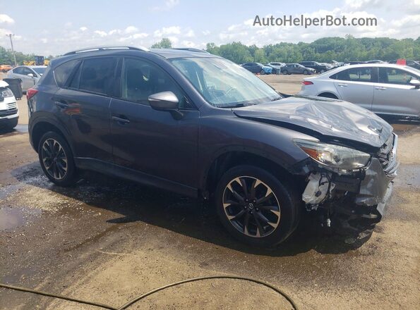 JM3KE4DY5G0709381 2016 MAZDA CX-5 Gray Առջևի աջ