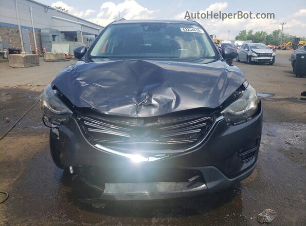 JM3KE4DY5G0709381 2016 MAZDA CX-5 Gray Դիմացի տեսք