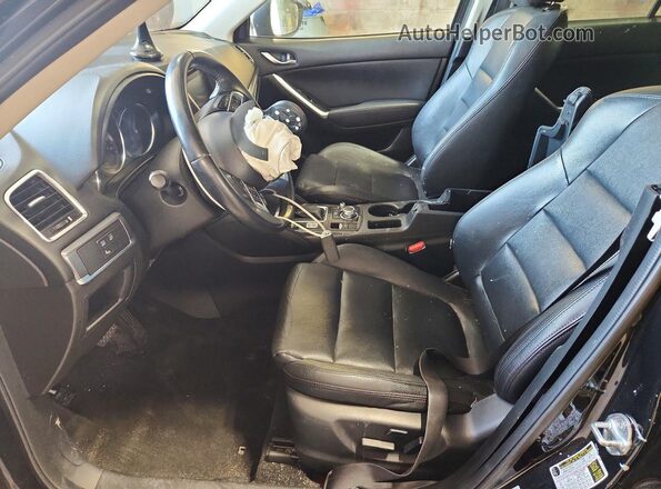 JM3KE4DY5G0742882 2016 MAZDA CX-5 Black Սալոնի դիմացի տեսք
