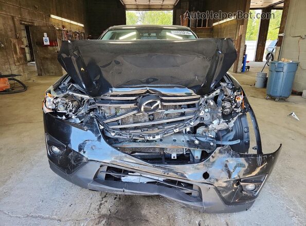 JM3KE4DY5G0742882 2016 MAZDA CX-5 Black Դիմացի տեսք