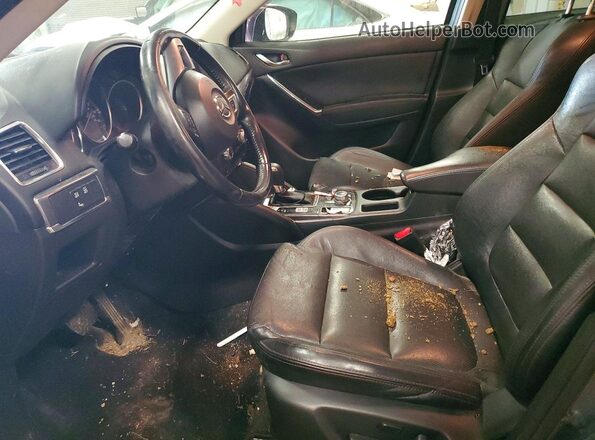JM3KE4DY5G0861192 2016 MAZDA CX-5 Серый Вид салона спереди