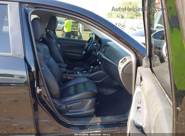 JM3KE4DY6G0626283 2016 MAZDA CX-5 Black Вид салону спереду