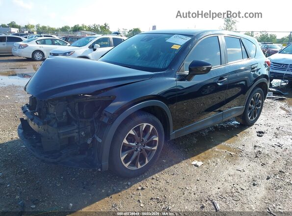JM3KE4DY6G0626283 2016 MAZDA CX-5 Black Передня ліва чверть