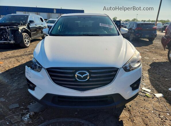 JM3KE4DY6G0649482 2016 MAZDA CX-5 White Widok z przodu