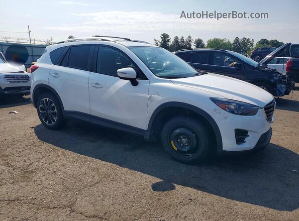 JM3KE4DY6G0705632 2016 MAZDA CX-5 Белый Передняя правая четверть