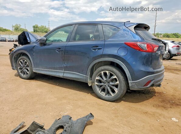 JM3KE4DY6G0782002 2016 MAZDA CX-5 Blue Задня ліва чверть