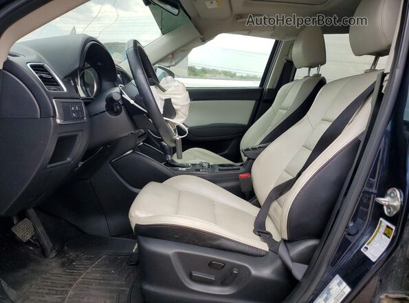 JM3KE4DY6G0782002 2016 MAZDA CX-5 Blue Вид салону спереду