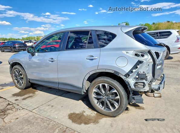 JM3KE4DY6G0794943 2016 MAZDA CX-5 Серебряный Задняя левая четверть