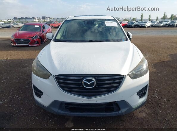 JM3KE4DY7G0616555 2016 MAZDA CX-5 White Вид щитка приладів