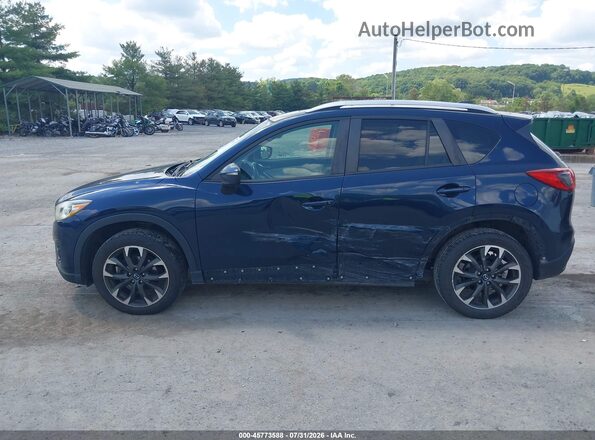 JM3KE4DY7G0691160 2016 MAZDA CX-5 Dark Blue Вид спереду
