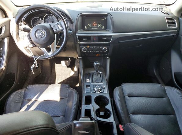 JM3KE4DY7G0789251 2016 MAZDA CX-5 Blue Առջևի վահանակի տեսք