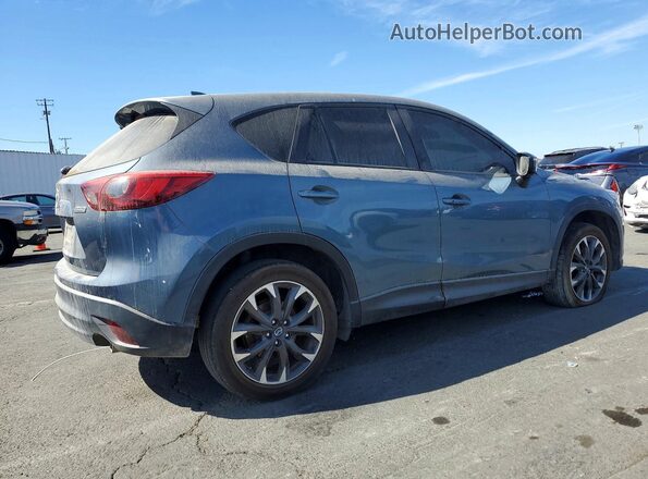 JM3KE4DY7G0789251 2016 MAZDA CX-5 Blue Հետևի աջ