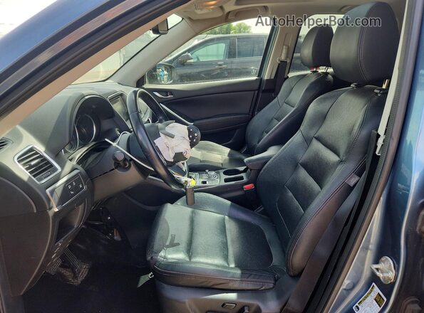 JM3KE4DY8G0771602 2016 MAZDA CX-5 Blue Front interior view