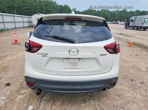 JM3KE4DY8G0877998 2016 MAZDA CX-5 White Widok z tyłu