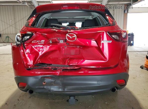 JM3KE4DY8G0895403 2016 MAZDA CX-5 Red Widok z tyłu