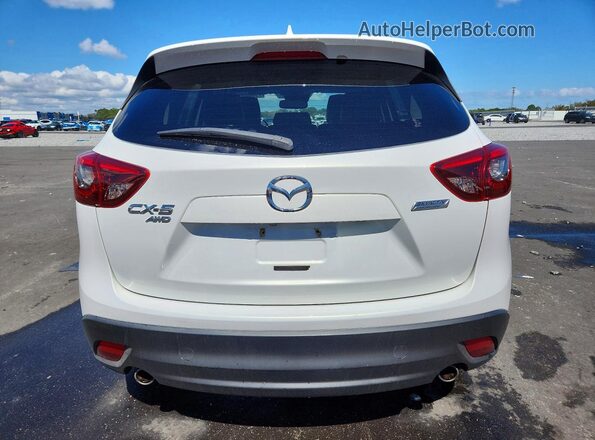 JM3KE4DY9G0843097 2016 MAZDA CX-5 White Widok z tyłu