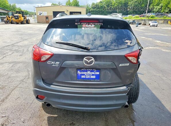 JM3KE4DYXG0616470 2016 MAZDA CX-5 Gray Հետևի տեսք