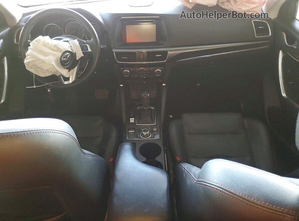 JM3KE4DYXG0672540 2016 MAZDA CX-5 Черный Вид панели приборов