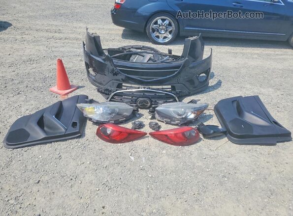 JM3KE4DYXG0799322 2016 MAZDA CX-5 Black Vista de la etiqueta del VIN