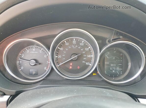 JM3KFABL3H0174295 2017 MAZDA CX-5 White Vista del cuadro de instrumentos