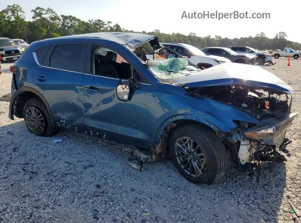 JM3KFABL5H0210214 2017 MAZDA CX-5 Blue Przód prawy