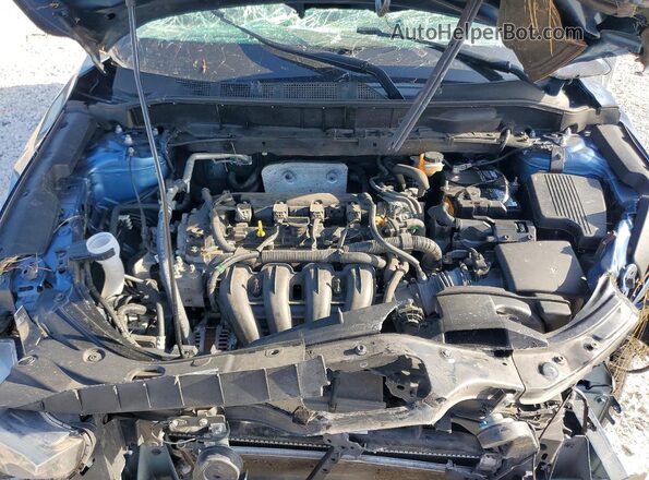 JM3KFABL5H0210214 2017 MAZDA CX-5 Blue Widok komory silnika