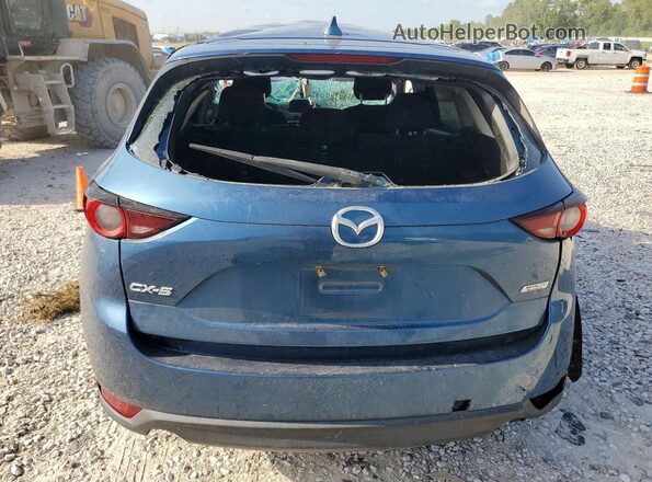 JM3KFABL5H0210214 2017 MAZDA CX-5 Blue Widok z tyłu