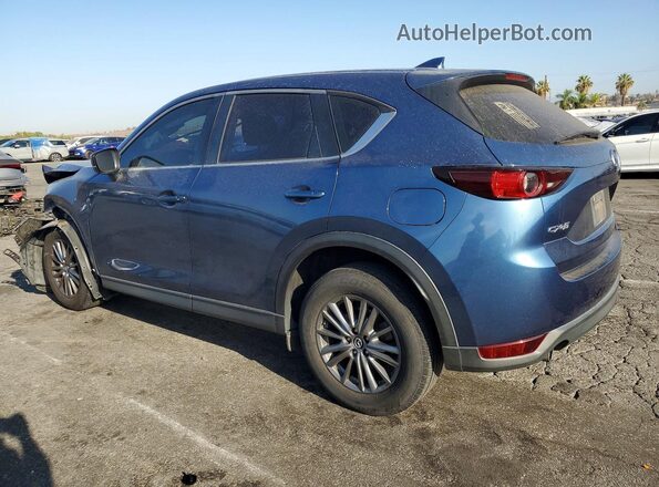 JM3KFABM0J0319503 2018 MAZDA CX-5 Blue Հետևի ձախ