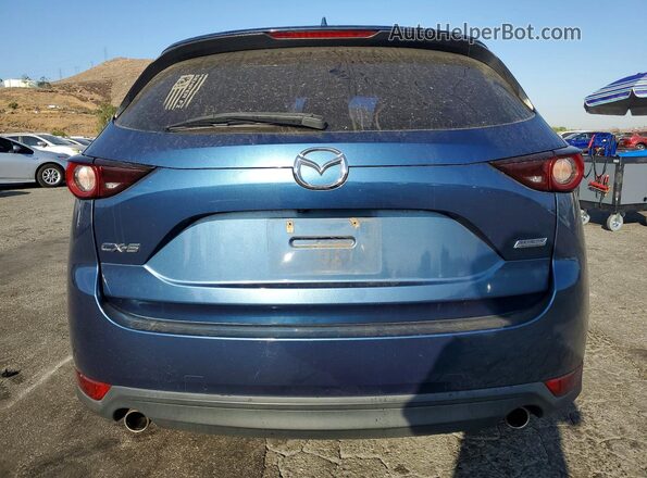 JM3KFABM0J0319503 2018 MAZDA CX-5 Blue Հետևի տեսք