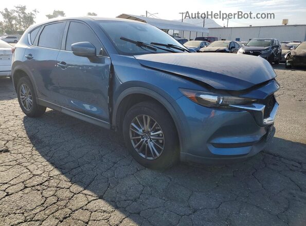 JM3KFABM0J0319503 2018 MAZDA CX-5 Blue Առջևի աջ