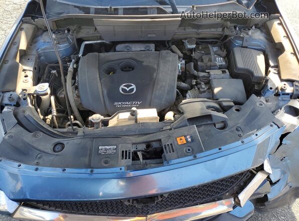 JM3KFABM0J0319503 2018 MAZDA CX-5 Blue Շարժիչի բաժամունքի տեսք