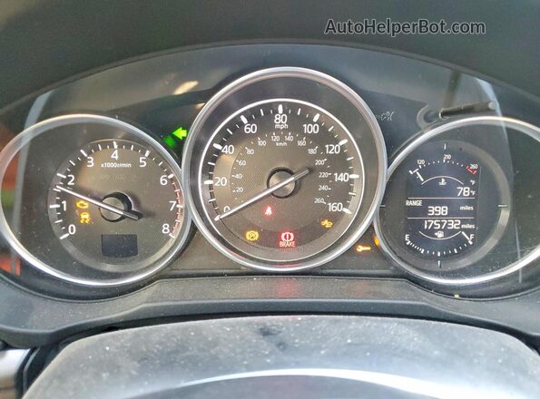JM3KFABM0J0319503 2018 MAZDA CX-5 Blue Սարքավորումների վահանակի տեսք